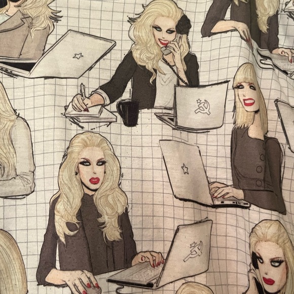 WeLoveKatya.com Tops - Katya Zamolodchikova Business Woman T-shirt M